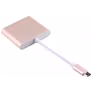 Mobigear USB-C naar HDMI / USB-A / USB-C Hub - Goud