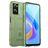 Mobigear Rugged Shield OPPO A76 Hoesje Flexibel TPU Backcover Shockproof - Groen