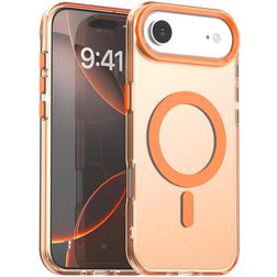 Mobigear Shockproof iPhone Air MagSafe Hoesje Hardcase Backcover - Oranje