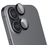 Mobiparts iPhone 17 Pro Glazen Camera Lens Protector - Case Friendly - Zwart