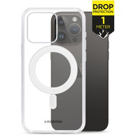 Mobilize Naked Protection Doorzichtig iPhone 14 Pro Max MagSafe Hoesje Hardcase Backcover Shockproof - Transparant