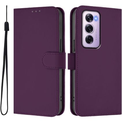 Mobigear Urban Wallet OPPO Reno 12 Pro Hoesje Bookcase Portemonnee - Paars