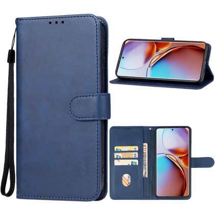 Mobigear Wallet Motorola Edge 40 Hoesje Bookcase Portemonnee - Blauw