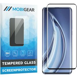 Mobigear Curved Xiaomi Mi 11 Glazen Screenprotector - Case Friendly - Zwart