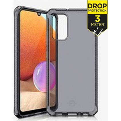 ITSkins SpectrumClear Samsung Galaxy A32 4G Hoesje Flexibel TPU Backcover Shockproof - Smoke