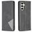 Mobigear Rhombus Slim Samsung Galaxy S23 FE Hoesje Bookcase - Zwart
