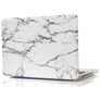 Mobigear Marble MacBook Pro 13 Inch (2008-2012) Hoes Hardshell Laptopcover MacBook Case - Wit - Model A1278