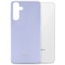 Mobilize Rubber Gelly Samsung Galaxy S23 FE Hoesje Flexibel TPU Backcover - Pastel Purple