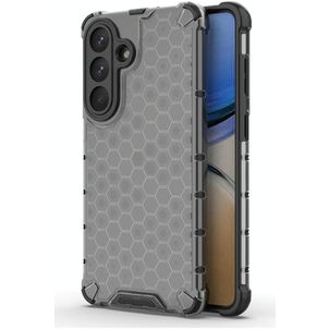 Mobigear Honeycomb Samsung Galaxy S26 Plus Hoesje Hardcase Backcover Shockproof - Zwart