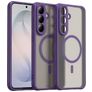 Mobigear Shockproof Samsung Galaxy S26 FE MagSafe Hoesje Hardcase Backcover - Paars