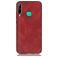 Mobigear Stitch Huawei P40 Lite E Hoesje Backcover - Rood