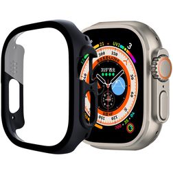 Mobigear Colors Apple Watch Ultra - 49 mm Hardcase Hoesje - Zwart