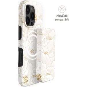 MIO Powerbank 5.000 mAh 15W - MagSafe Compatible - White Roses