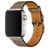Mobigear Torino Leren Apple Watch Bandje Gespsluiting - 49/46/45/44 mm - Grijs Mobigear Torino Leren Apple Watch Bandje Gespsluiting - 49/46/45/44 mm - Grijs