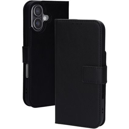 Mobiparts Classic Wallet iPhone 17 MagSafe Hoesje Bookcase - Zwart