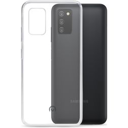 Mobilize Gelly Doorzichtig Samsung Galaxy A03s Hoesje Flexibel TPU Backcover - Transparant