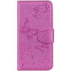 Mobigear Butterfly Xiaomi Mi 8 SE Hoesje Bookcase Portemonnee - Paars
