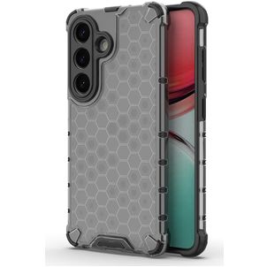 Mobigear Honeycomb Samsung Galaxy S26 Hoesje Hardcase Backcover Shockproof - Zwart