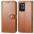 Mobigear Snap Button Realme GT2 Pro Hoesje Bookcase Portemonnee - Bruin