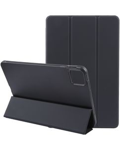 Mobigear Tri-Fold Gel iPad Air 13 Inch (2026) Hoes TPU,Kunstleer Bookcase - Zwart