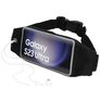 Mobiparts Comfort Fit Belt Telefoonhouder Hardlopen Samsung Galaxy S23 Ultra Sport Hoesje Neopreen Heuptas - Zwart