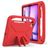 Mobigear AeroArmor iPad Air 13 Inch (2025) Kinder Tablethoes met Handvat + Stylus Houder - Rood