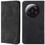 Mobigear Retro Slim Xiaomi 13 Ultra Hoesje Bookcase Portemonnee - Zwart