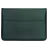 Mobigear Envelope Laptop Sleeve 15 - 16 inch Laptop hoes - Donkergroen