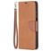 Mobigear Excellent Samsung Galaxy A12 Hoesje Bookcase Portemonnee - Bruin