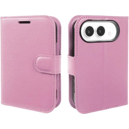 Mobigear Classic iPhone Duo Hoesje Bookcase Portemonnee - Roze