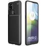 Mobigear Racing Motorola Moto G9 Power Hoesje Flexibel TPU Backcover - Zwart