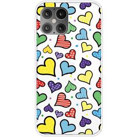 Mobigear Design iPhone 12 Pro Max Hoesje Flexibel TPU Backcover - Donut