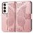 Mobigear Butterfly OPPO Reno 12 Pro Hoesje Bookcase Portemonnee - Roségoud