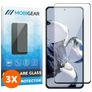 Mobigear Premium Xiaomi 12T Pro Glazen Screenprotector - Case Friendly - Zwart (3-Pack)