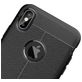Mobigear Luxury iPhone XS Max Hoesje Flexibel TPU Backcover - Zwart