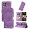 Mobigear Sunflower Realme Narzo 50 4G Hoesje Bookcase Portemonnee - Paars