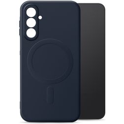 My Style Protective Flex Samsung Galaxy A26 MagSafe Hoesje Flexibel TPU Backcover - Marineblauw