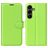 Mobigear Classic Samsung Galaxy S25 FE Hoesje Bookcase Portemonnee - Groen