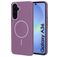 Mobiparts Slim Line Samsung Galaxy A36 MagSafe Hoesje Hardcase Backcover - Imperial Purple