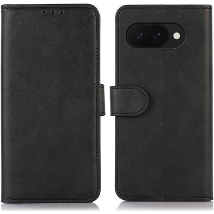 Mobigear Wallet Google Pixel 9a Hoesje Bookcase Portemonnee - Zwart