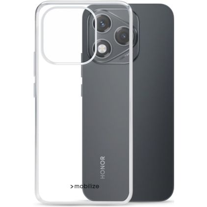 Mobilize Gelly Case Doorzichtig Honor 400 Lite Hoesje Flexibel TPU Backcover - Transparant