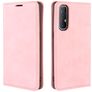 Mobigear Retro Slim OPPO Reno 3 Pro Hoesje Bookcase Portemonnee - Roze