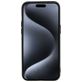 Mobiparts iPhone 15 Pro Max Siliconen Hoesje Backcover - Zwart