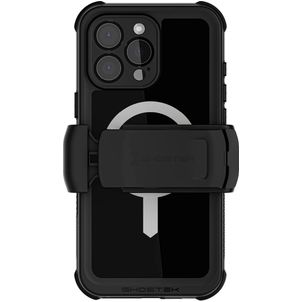 Ghostek Nautical Belt iPhone 16 Pro Max Waterdicht MagSafe Hoesje Hardcase Backcover Shockproof - Zwart
