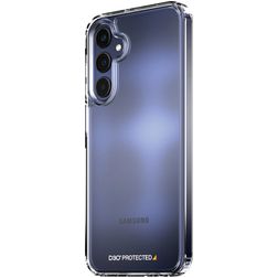 PanzerGlass D30 Doorzichtig Samsung Galaxy A25 5G Hoesje Hardcase Backcover Shockproof - Transparant