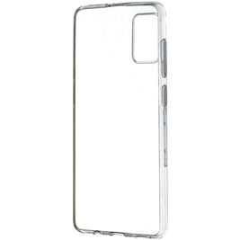 Mobiparts Classic Doorzichtig Samsung Galaxy A71 Hoesje Flexibel TPU Backcover - Transparant