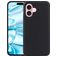 Mobigear Basics iPhone 16 Hoesje Flexibel TPU Backcover - Zwart