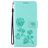 Mobigear Roses HONOR 50 Lite Hoesje Bookcase Portemonnee - Groen