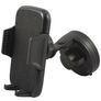 Mobigear 360 Telefoonhouder Auto Zuignap / Dashboard Klem Universeel - Zwart