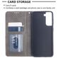 Mobigear Rhombus Slim Samsung Galaxy S21 Hoesje Bookcase - Grijs